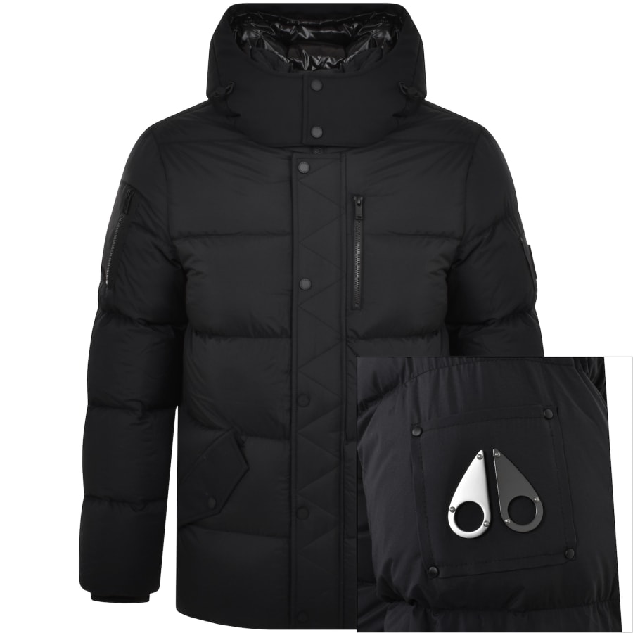 Moose Knuckles Everest 3Q Coat Black